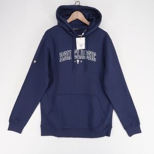 RSM Classic Hoodie Mens M Navy Blue Pullover Fleece Golf Graphic PGA Tour